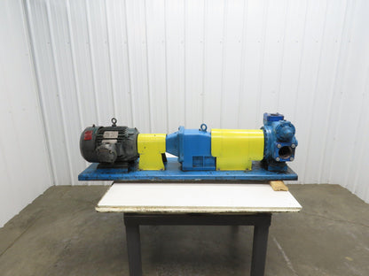 Blackmer XLW3F 3" Sliding Vane Pump Positive Displacement 7.5Hp 230/460V RH