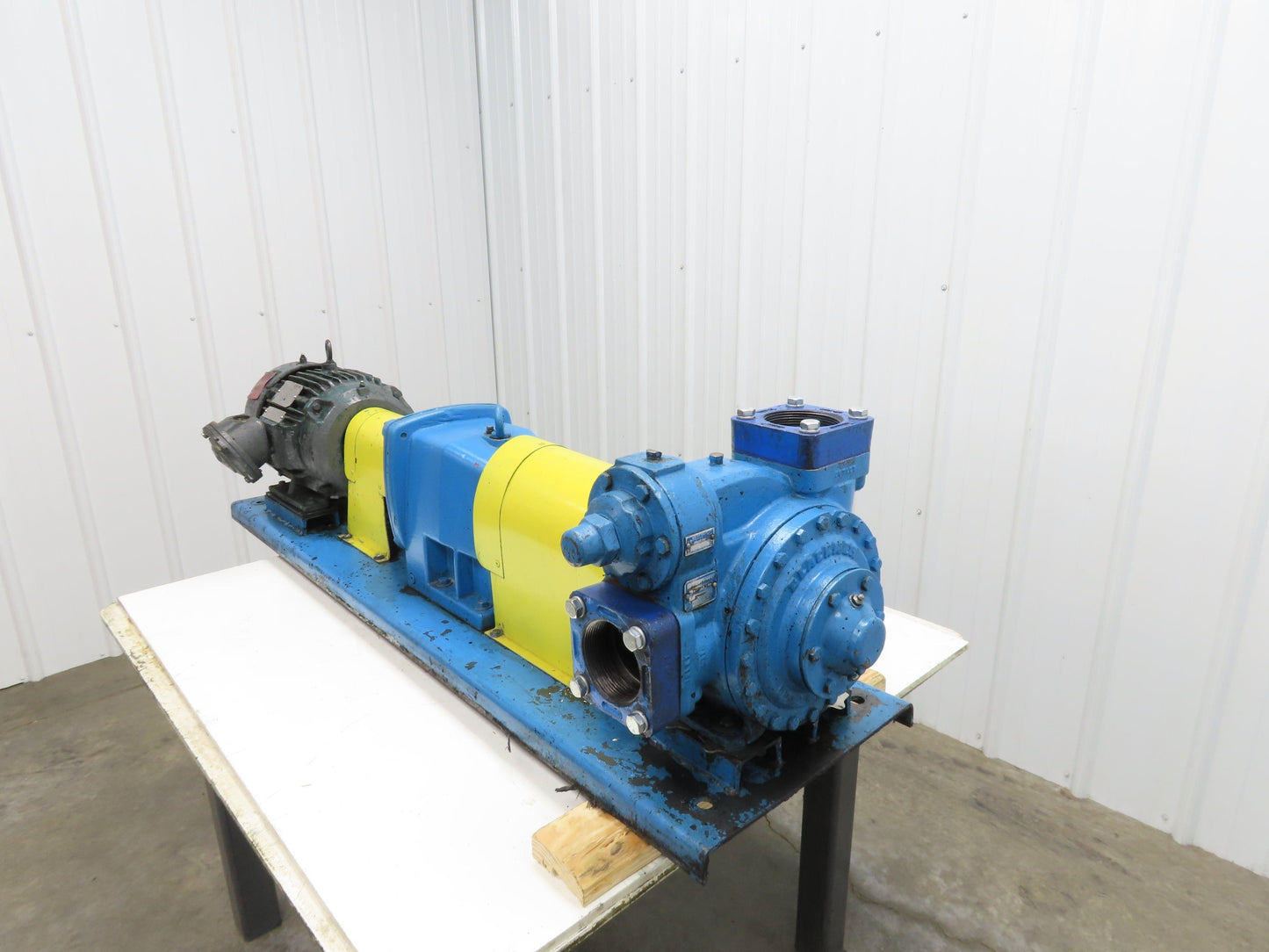 Blackmer XLW3F 3" Sliding Vane Pump Positive Displacement 7.5Hp 230/460V RH