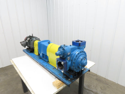 Blackmer XLW3F 3" Sliding Vane Pump Positive Displacement 7.5Hp 230/460V RH