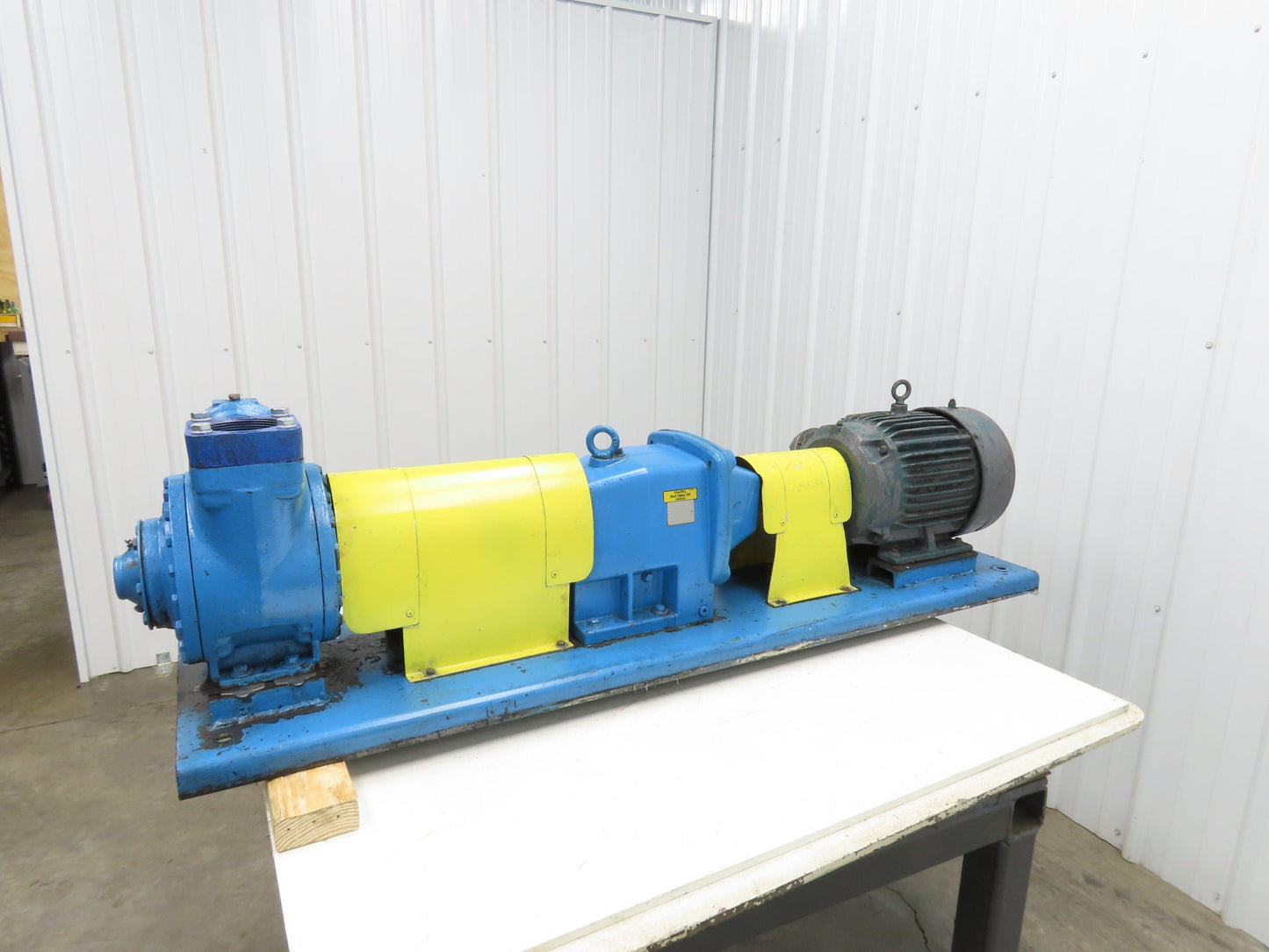 Blackmer XLW3F 3" Sliding Vane Pump Positive Displacement 7.5Hp 230/460V RH