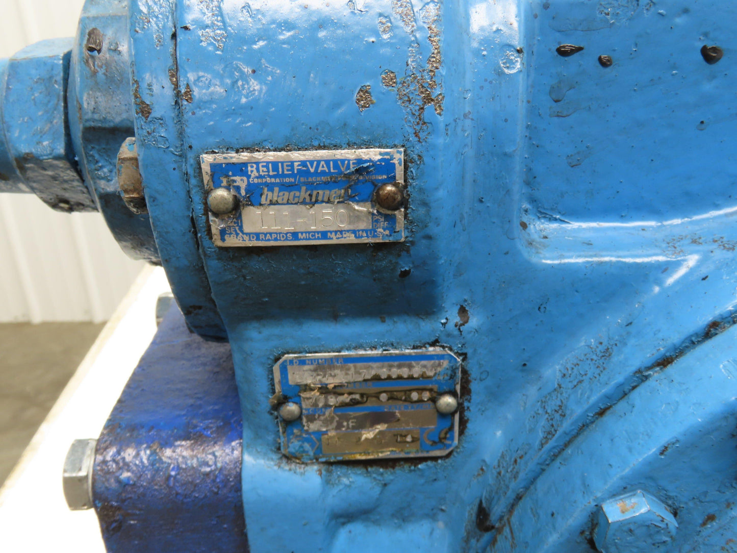 Blackmer XLW3F 3" Sliding Vane Pump Positive Displacement 7.5Hp 230/460V RH