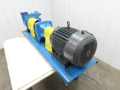 Blackmer XLW3F 3" Sliding Vane Pump Positive Displacement 7.5Hp 230/460V RH