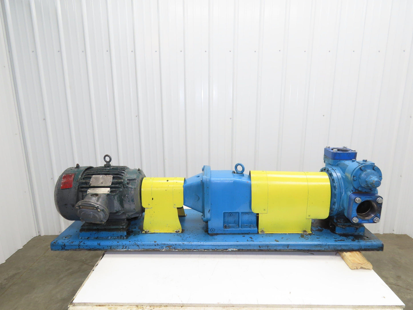 Blackmer XLW3F 3" Sliding Vane Pump Positive Displacement 7.5Hp 230/460V RH