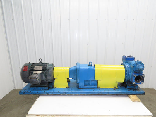 Blackmer XLW3F 3" Sliding Vane Pump Positive Displacement 7.5Hp 230/460V RH