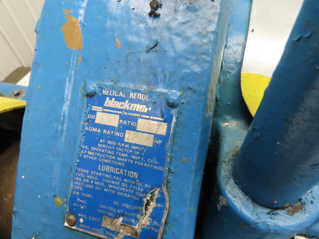 Blackmer XLW3C-N 3" Sliding Vane Pump Positive Displacement 7.5Hp 230/460V RH