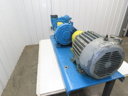 Blackmer XLW3C-N 3" Sliding Vane Pump Positive Displacement 7.5Hp 230/460V RH