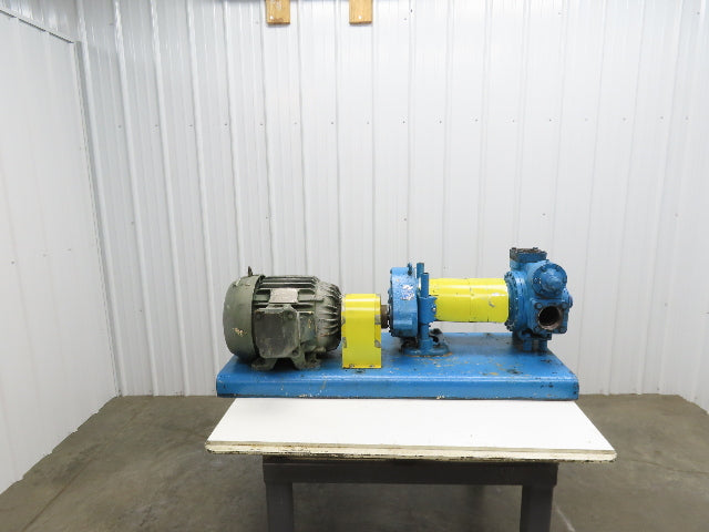 Blackmer XLW3C-N 3" Sliding Vane Pump Positive Displacement 7.5Hp 230/460V RH