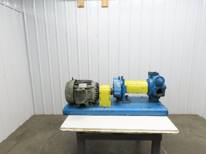 Blackmer XLW3C-N 3" Sliding Vane Pump Positive Displacement 7.5Hp 230/460V RH
