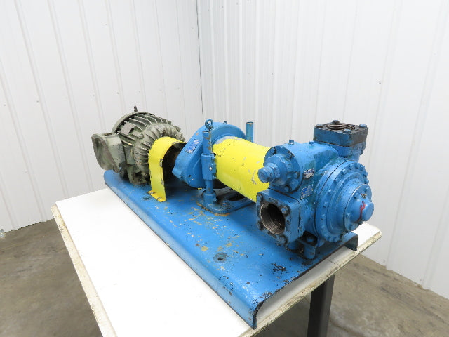 Blackmer XLW3C-N 3" Sliding Vane Pump Positive Displacement 7.5Hp 230/460V RH