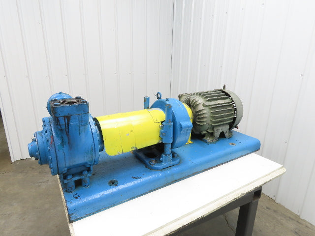 Blackmer XLW3C-N 3" Sliding Vane Pump Positive Displacement 7.5Hp 230/460V RH