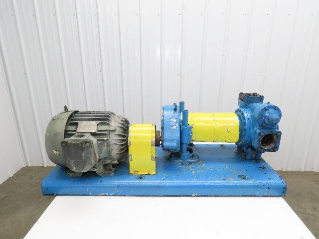 Blackmer XLW3C-N 3" Sliding Vane Pump Positive Displacement 7.5Hp 230/460V RH