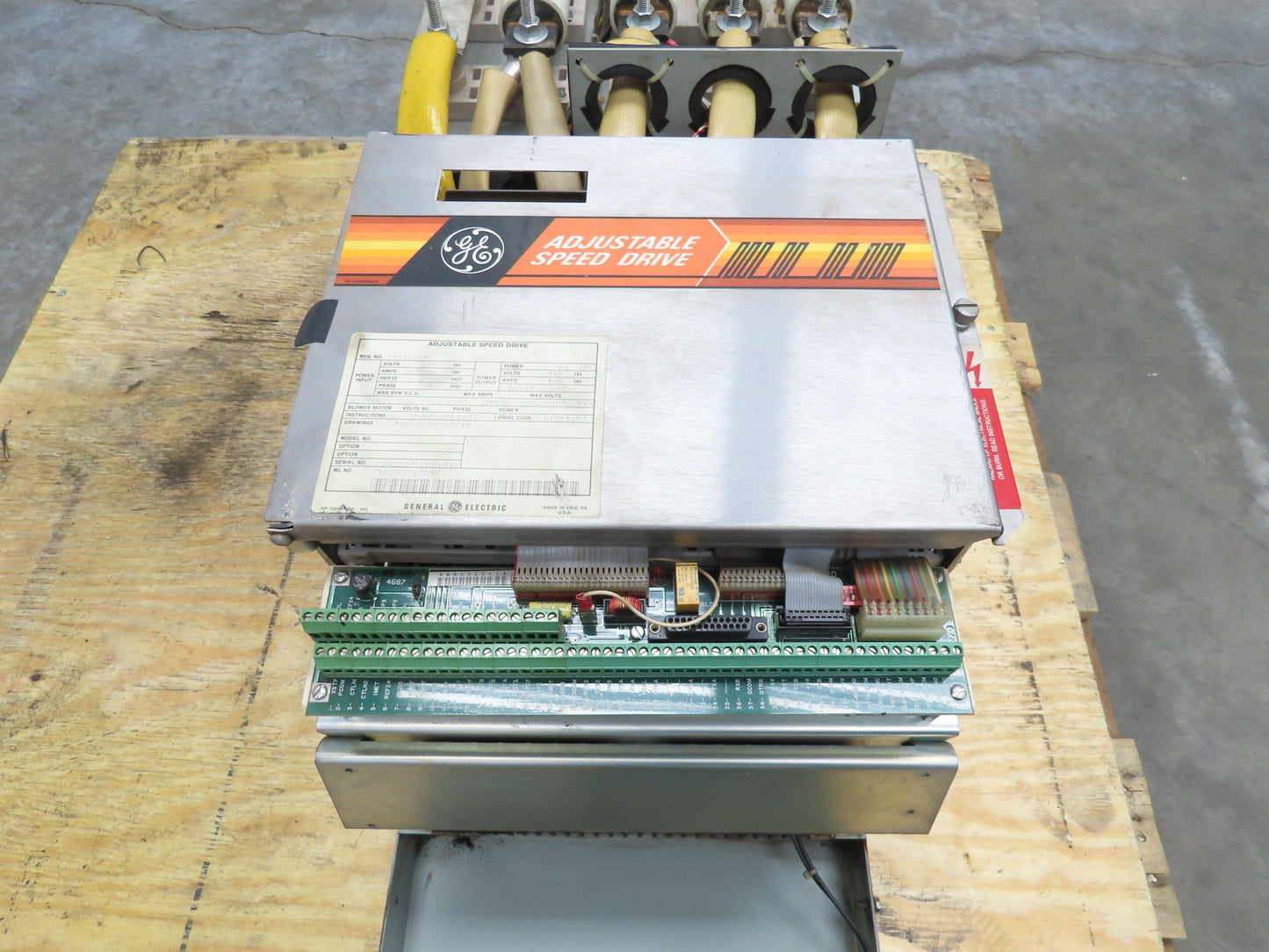 General Electric Adjustable Speed Drive 50Hp 3PH 340VAC 345A