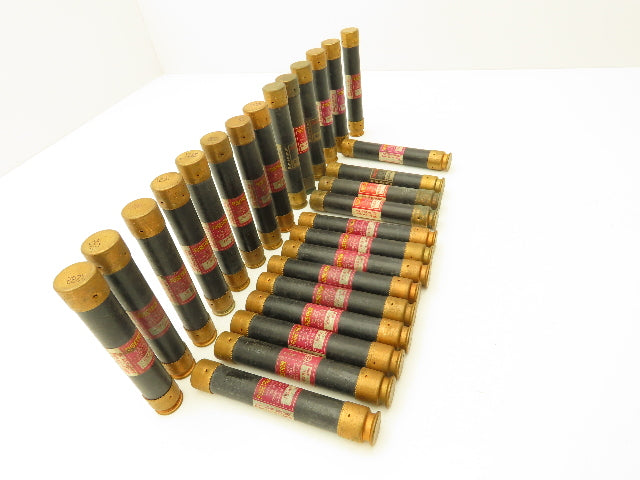 Bussman Fusetron Dual-Element Time Delay Fuses 600V 3.2A 2A 1.25A Mix Lot of 27