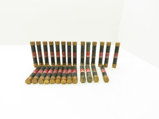 Bussman Fusetron Dual-Element Time Delay Fuses 600V 3.2A 2A 1.25A Mix Lot of 27