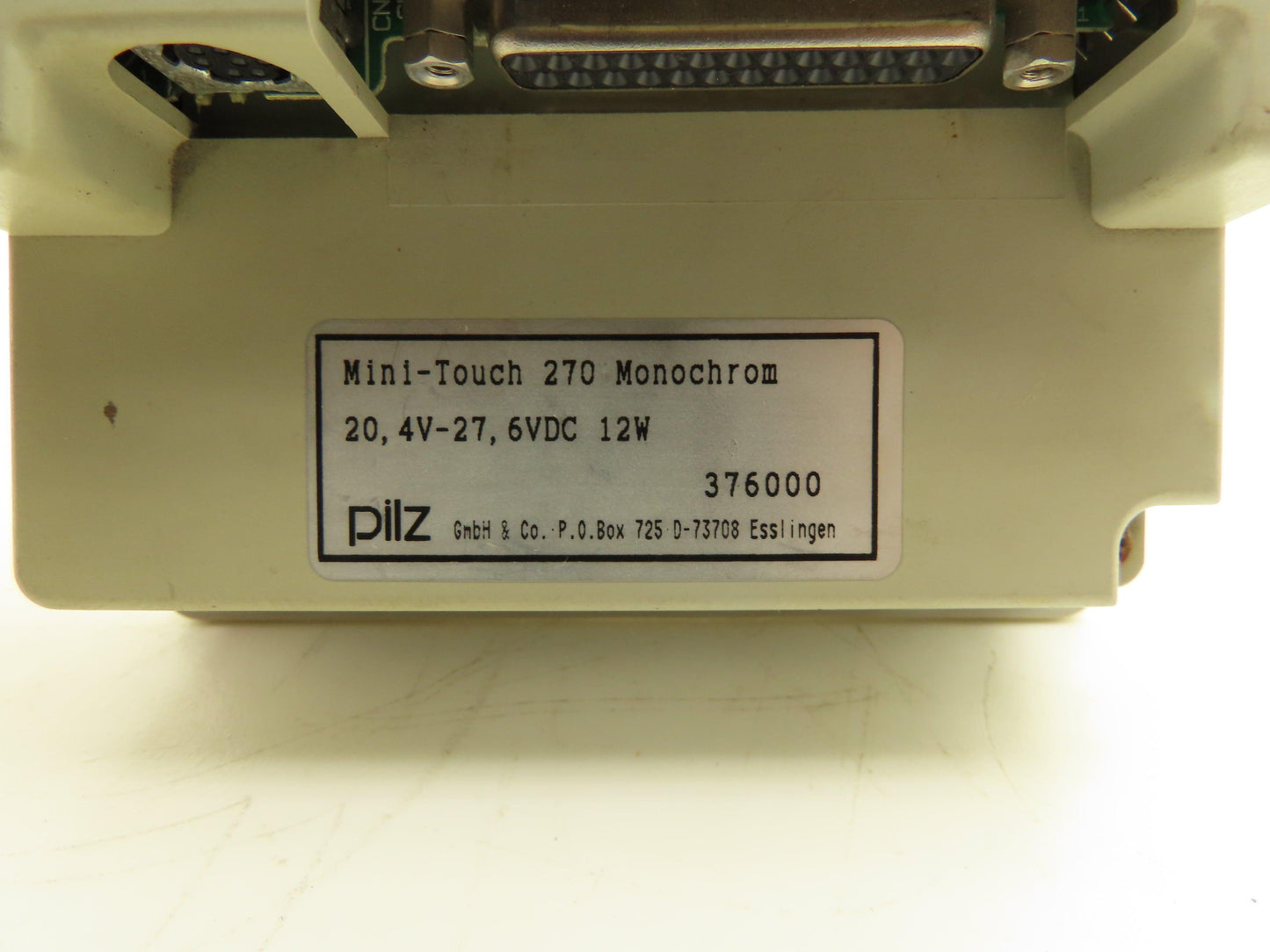 Pilz Mini-Touch Interface 270 Monochrome 24VDC 12W