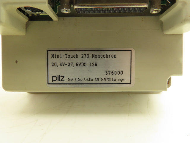 Pilz Mini-Touch Interface 270 Monochrome 24VDC 12W