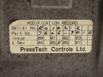 PressTech AGC Scanner Control Junction Box