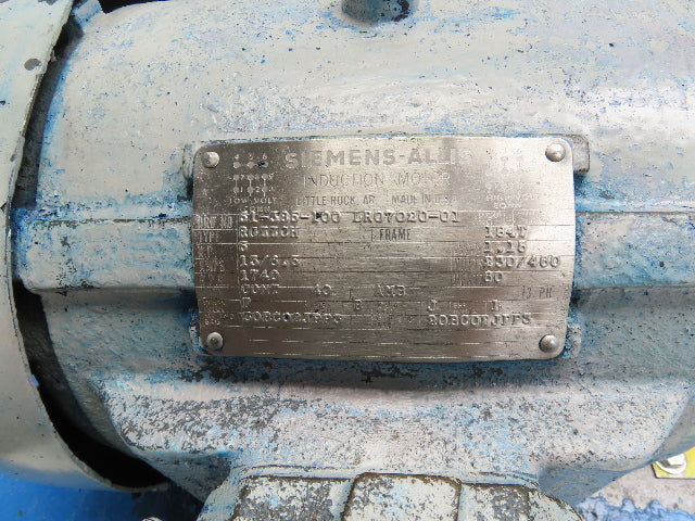 Blackmer XLW2F 2" Sliding Vane Pump 5Hp 230/460V LH Inlet *Read Description*