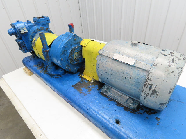 Blackmer XLW2F 2" Sliding Vane Pump 5Hp 230/460V LH Inlet *Read Description*