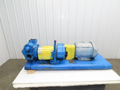 Blackmer XLW2F 2" Sliding Vane Pump 5Hp 230/460V LH Inlet *Read Description*
