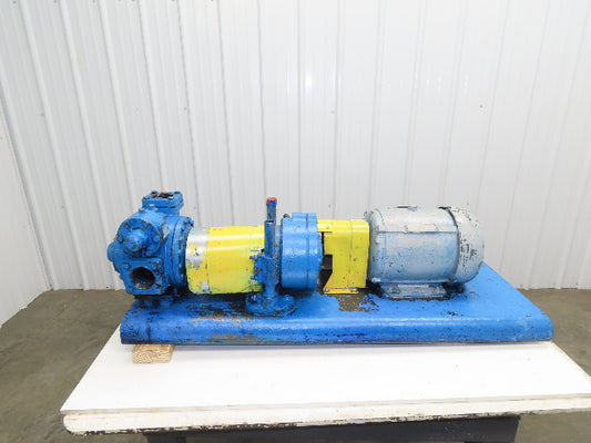 Blackmer XLW2F 2" Sliding Vane Pump 5Hp 230/460V LH Inlet *Read Description*