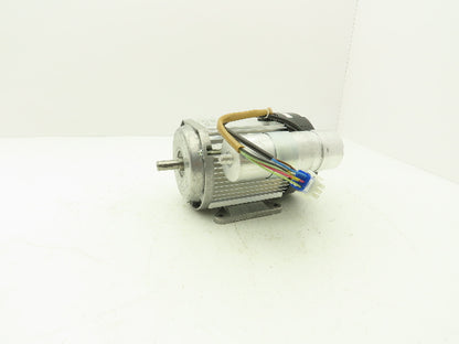 Elektromoterenwerk ECS 71K 4-240 AC Motor 1PH 110V 4.4A 14mm Shaft IEC Frame 71