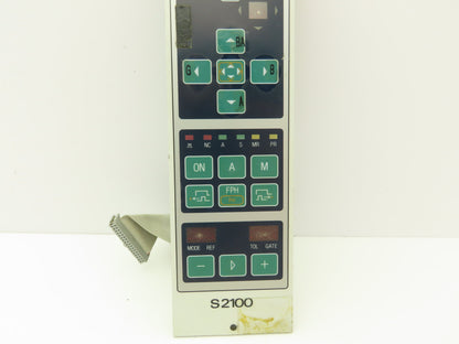 Bobst Registron S2100 Control Panel Keypad Display