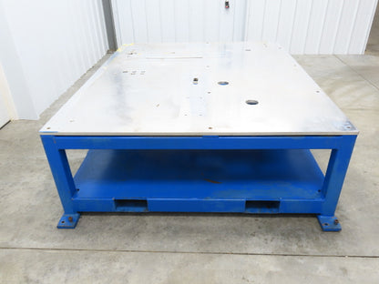 Heavy Duty 3/4" Aluminum Top Machine Welding Layout Table Work Bench 75x63"