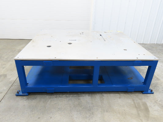 Heavy Duty 3/4" Aluminum Top Machine Welding Layout Table Work Bench 75x63"