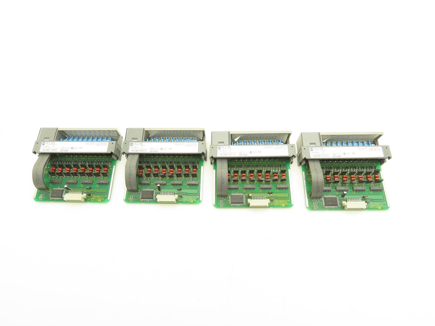 Allen Bradley 1746-OB16 Output Module 10-50VDC SLC 500 Ser D Lot Of 4