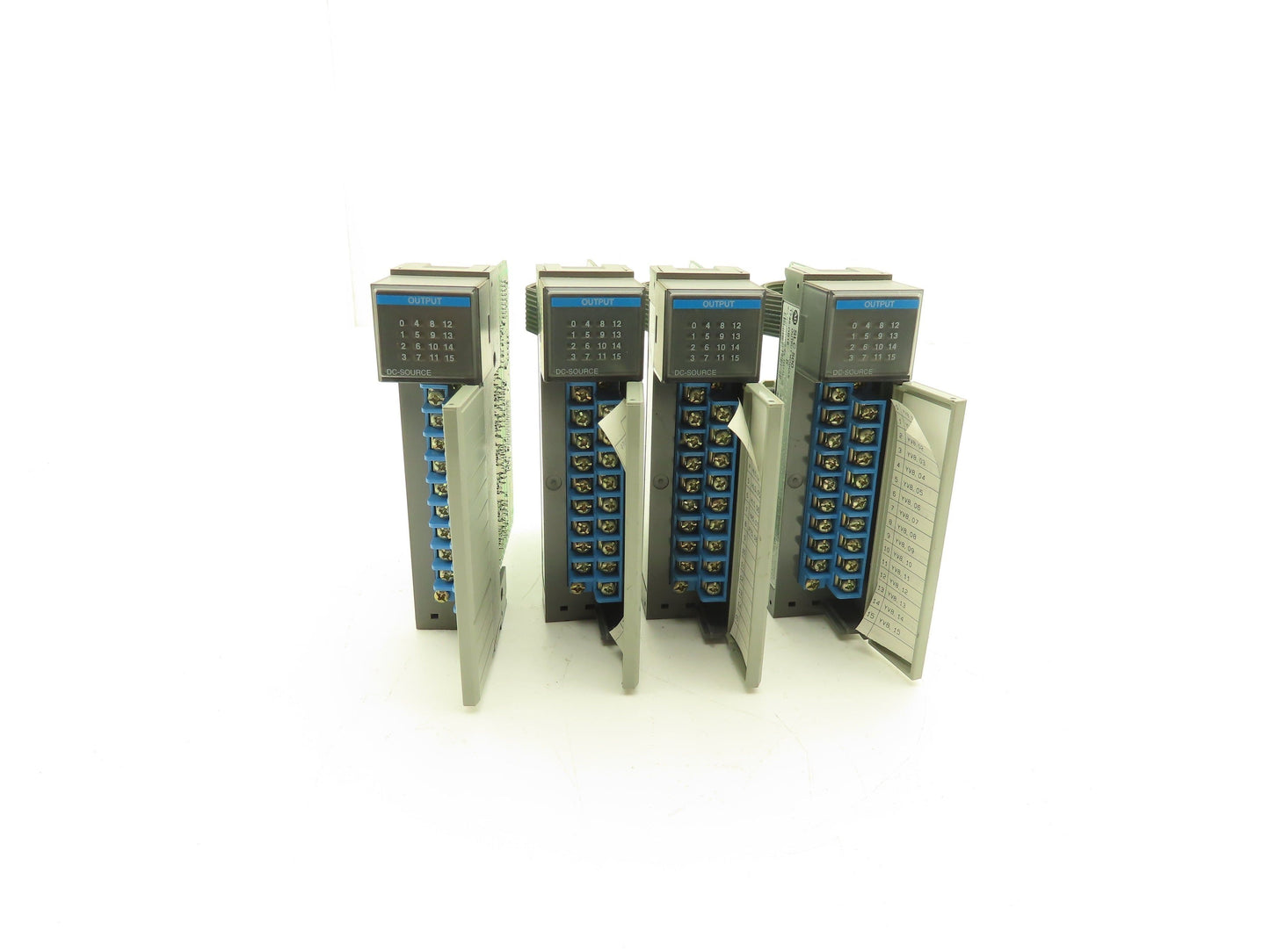 Allen Bradley 1746-OB16 Output Module 10-50VDC SLC 500 Ser D Lot Of 4