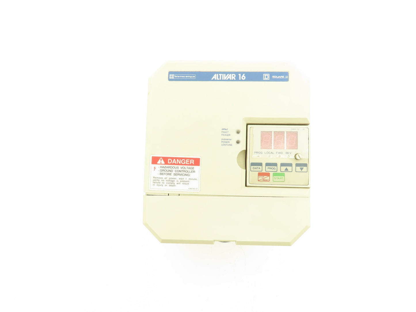 Square D Telemecanique ATV16U18N4 Altivar 16 AC Drive 1Hp 460V 3PH 2.3A