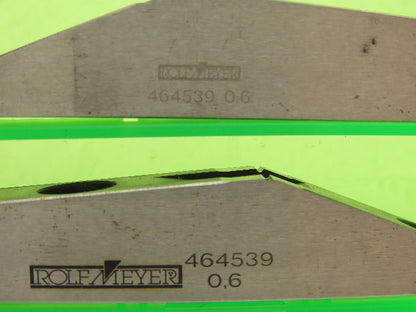 TKM 71163 Sheeter Slitter Knife Wire Guide Holder 0.6"  Lot of 4