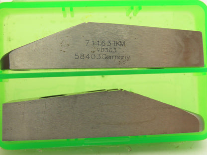 TKM 71163 Sheeter Slitter Knife Wire Guide Holder 0.6"  Lot of 4