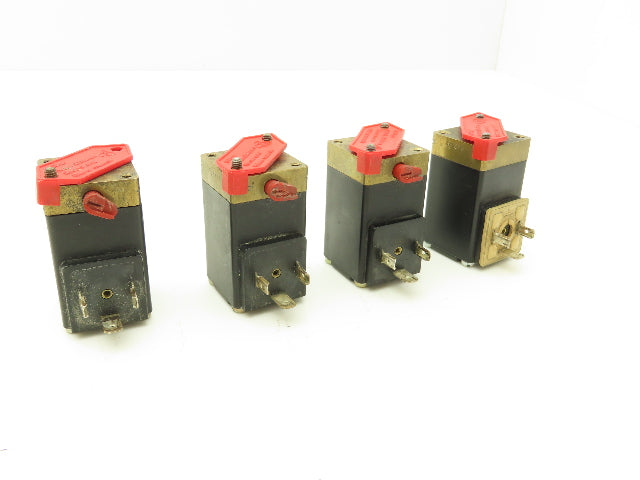 Burkert 0212 A 1/8 FKM BR Plunger Valve 2/2-Way 24VDC Solenoid  Lot of 4