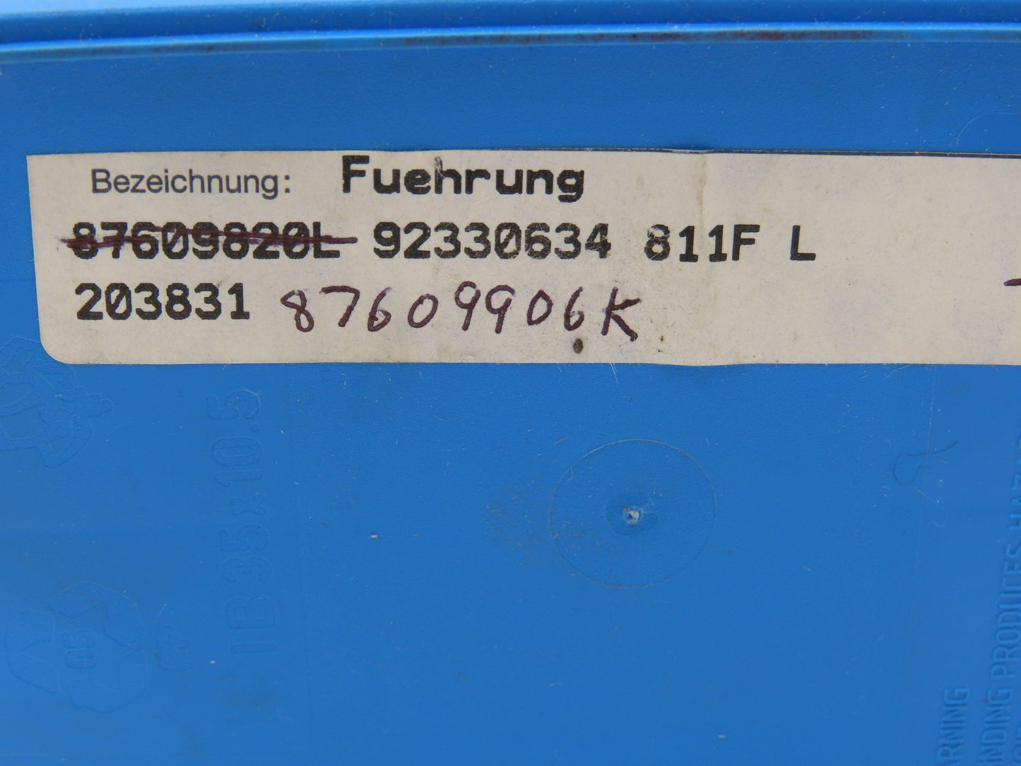 KBA 87609906K Sheeter Slitter Knives Wire Guide Lot of 8