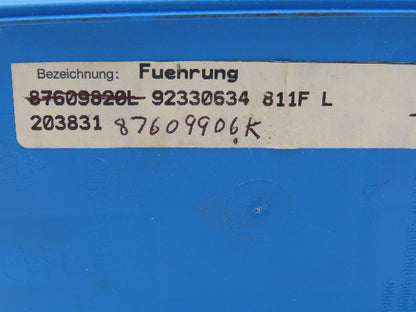 KBA 87609906K Sheeter Slitter Knives Wire Guide Lot of 8