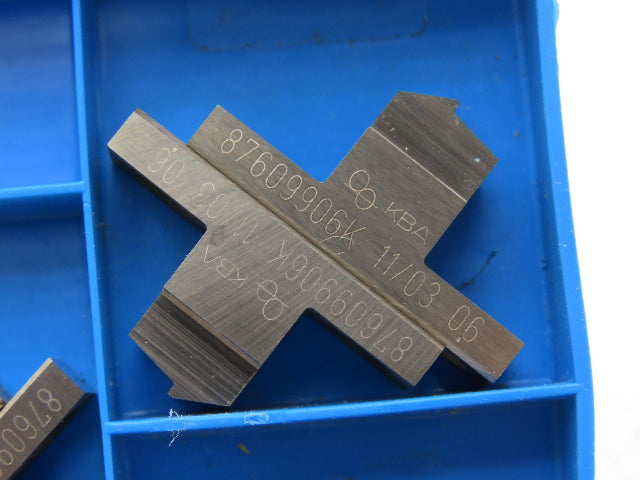 KBA 87609906K Sheeter Slitter Knives Wire Guide Lot of 8