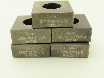 KBA 87593709 20mm x 20mm x 8mm 10mm ID Chamfered Edges Lot of 5