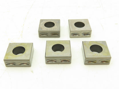 TKM 72236 20mm x 20mm x 8mm 10mm ID Chamfered Edges Lot of 5