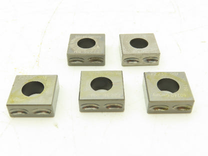 TKM 72236 20mm x 20mm x 8mm 10mm ID Chamfered Edges Lot of 5