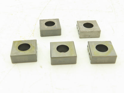 TKM 72236 20mm x 20mm x 8mm 10mm ID Chamfered Edges Lot of 5