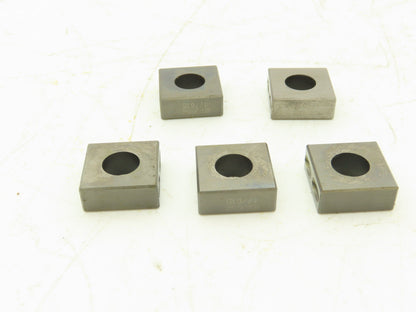 TKM 72236 20mm x 20mm x 8mm 10mm ID Chamfered Edges Lot of 5