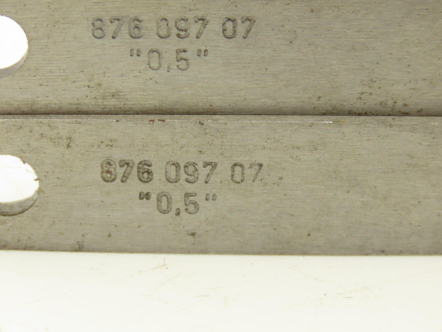 71163 Sheeter Slitter Knife Wire Guide Holder 0.5"  Lot of 4