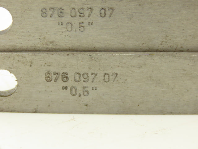 71163 Sheeter Slitter Knife Wire Guide Holder 0.5"  Lot of 4