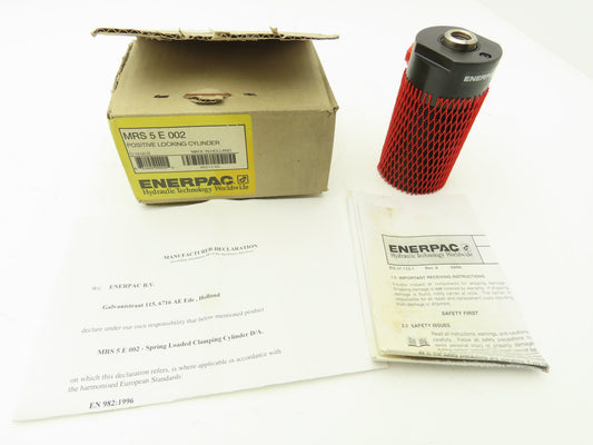 Enerpac MRS 5 E 002 Hydraulic Positive Locking Clamp Cylinder .09" Stroke 5-Ton