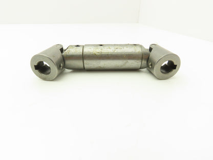 Universal Joint Double Cardan U-Joint 14mm Shaft 6.75"L