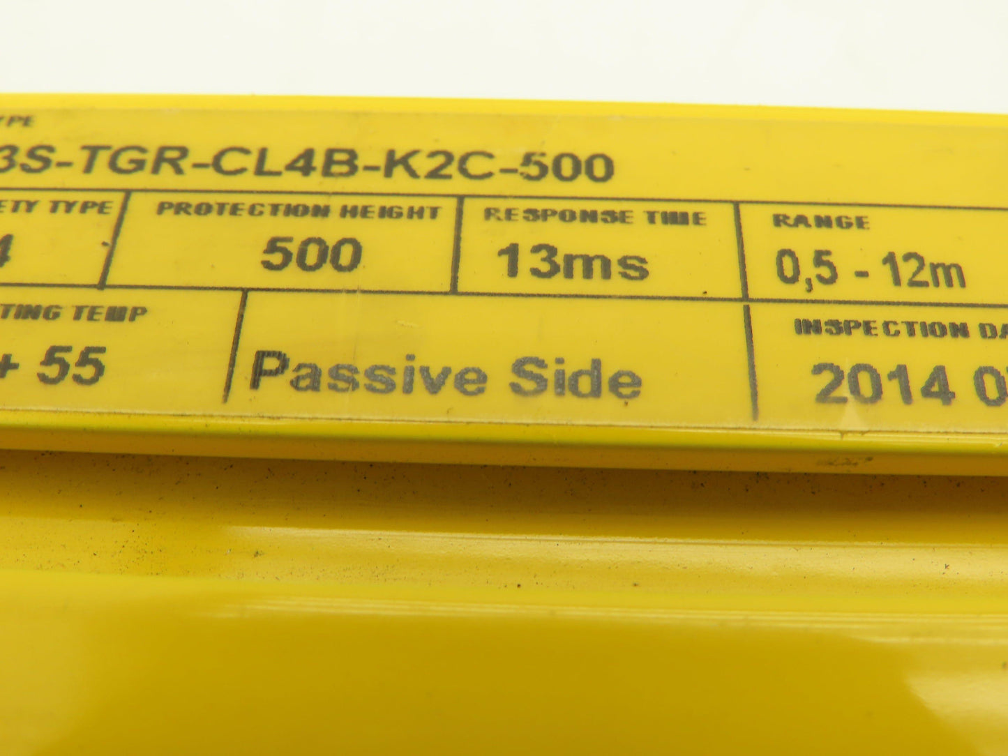 Omron F3S-TGR-CL4B-K2C-500 Hand Protection Safety Light Curtain Set 500mm