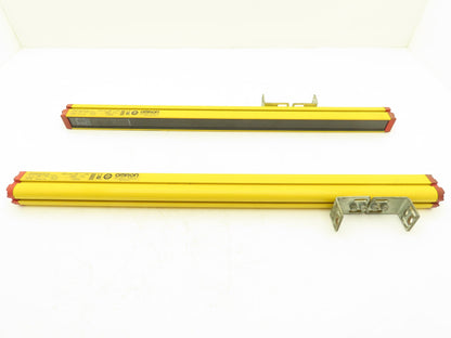 Omron F3S-TGR-CL4B-K2C-500 Hand Protection Safety Light Curtain Set 500mm