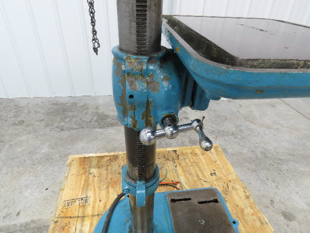 Rockwell Delta 17-600 Drill Press 17" #2 Morse Taper 5" Stroke 3/4 HP 230/460V